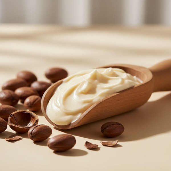 Manteca de karité y nueces de karité